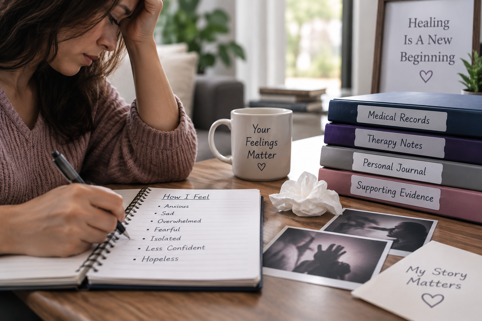 Documents the Emotional Effects of Abuse