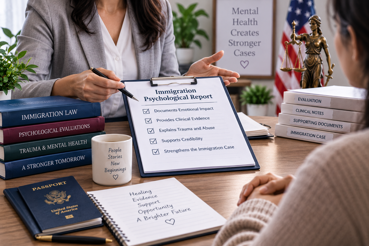 How Does an Immigration Psychological Report Support a Case?