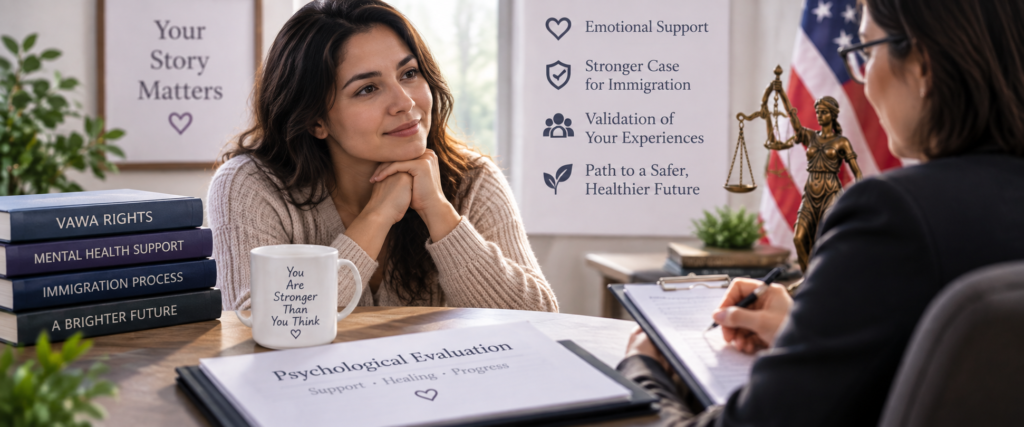 VAWA psychological evaluation
